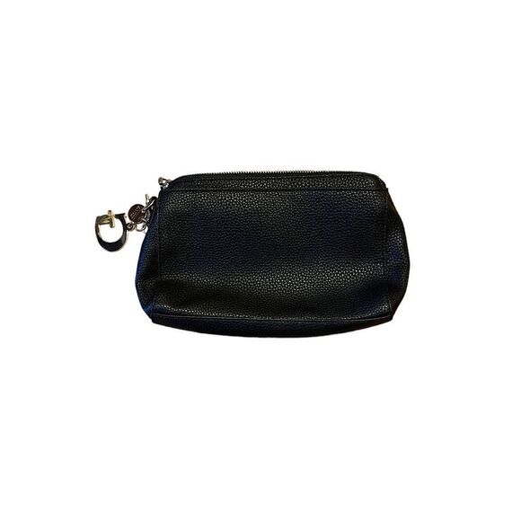 NWOT WOMENS GUESS BLACK FAUX LEATHER CLUTCH - Picture 3 of 8